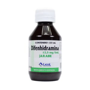 DIFENHIDRAMINA JAR FX120 ML (LICOL)