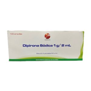 DIPIRONA 1G/2ML CX100 AMP (FARMIONI)