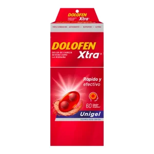 DOLOFEN XTRA CX60 CAP GELATINA BLANDA (ACETAMINOFEN 250MG+IBUPROFENO 400MG+CAFEINA 65MG) (PROCAPS)