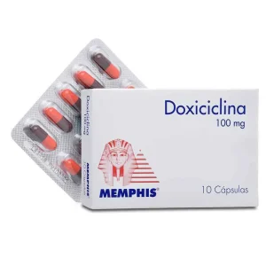 DOXICICLINA 100MG CX 10 CAP (MEMPHIS)