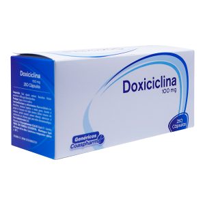 DOXICICLINA 100MG CX250 CAP (COASPHARMA)