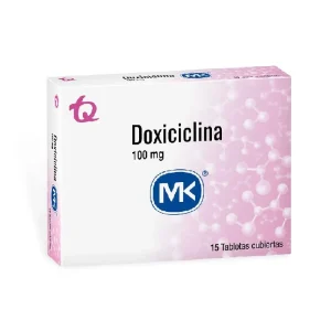 DOXICILINA 100MG CX15TAB CUBIERTAS(TECNOQUIMICAS)