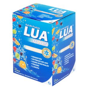 SAL DE FRUTAS LUA PLUS CX22SOB X6G GRANULADO EFERVESCENTE (SABOR CITRUS) (TECNOQUIMICAS)