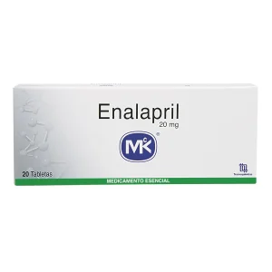 ENALAPRIL 20MG CX30TAB(TECNOQUIMICAS)