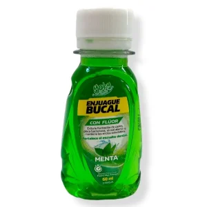 ENJUAGUE BUCAL CON FLUOR MENTA FX 60ML(GIGA SAS)