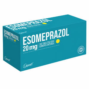 ESOMEPRAZOL 20MG CX100TAB CUBIERTA ENTÉRICA (LAPROFF)