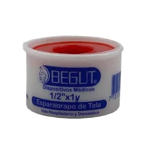 ESPARADRAPO TIPO TELA 1/2" X 1 YDA (BEGUT)