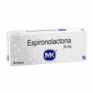ESPIRONOLACTONA 25MG CX30TAB(TECNOQUIMICAS)