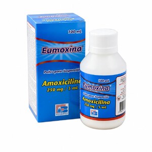 EUMOXINA 250MG/5ML SUSP FX100 ML (AMOXICILINA)(BIOQUIFAR)