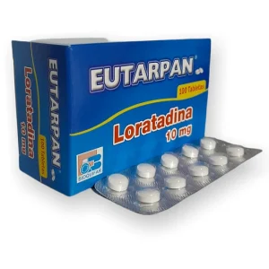 EUTARPAN 10MG CX100 TB (LORATADINA)(BIOQUIFAR)