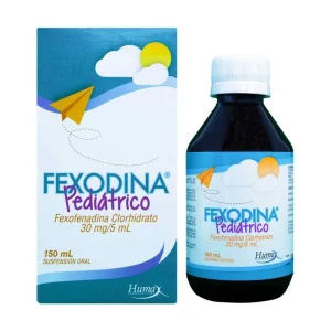 FEXODINA 30MG/5ML  SUSP PEDIATRICO FX150ML (FEXOFENADINA CLORHIDRATO) (HUMAX PHARMACEUTICAL)