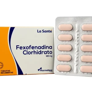 FEXOFENADINA CLORHIDRATO 180MG CX10TAB RECUBIERTAS (HETERO)