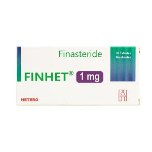 FINHET 1MG CX 30TB RECUBIERTAS (FINASTERIDE) (HETERO)