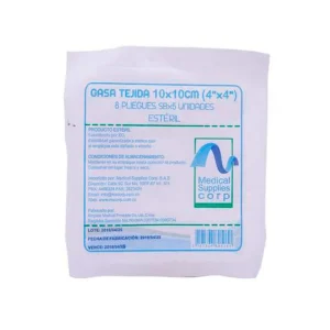 GASA ESTERIL 10X10CM X SOBRE (5 UNIDADES X SOBRE)(MEDICAL SUPPLIES)