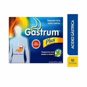 GASTRUM PLUX Menta Sachet 10 mL x 10 Sob (La Francol CHC) K2 OTC