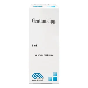 GENTAMICINA 0.3% SOL OFT FX 6ML(COLMED)