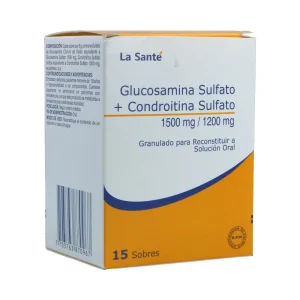 GLUCOSAMINA 1500MG+CONDROITINA 1200MG CX15 SOBRES (TECNOQUIMICAS)