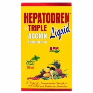 HEPATODREN TRIPLE ACCION FX240ML SABOR MENTA(NATURAL FRESHLY)