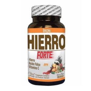 HIERRO FORTE FX50CAP(ACIDO FOLICO-VITAMINA C)(NATURAL FRESHLY)