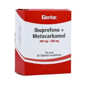 IBUPROFENO+METOCARBAMOL CX30 TB(GENFAR)