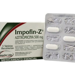 IMPOFIN 500MG X 3 TB (AZITROMICINA)
