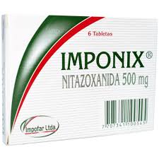 IMPONIX 500MG CX6TB (NITAZOXANIDA)(IMPOFAR)