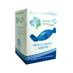 INHALOCAMARA ADULTO CAJA (Respirando Mejor) - RESPIRANDO MEJOR