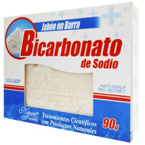 JABON DE BICARBONATO DE SODIO X90G(NATURAL FRESHLY)