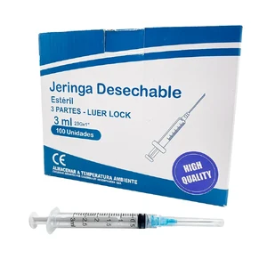 JERINGA 3ML - 23GX1" CX 100 UND PARA NIÑOS OPERSONAS DELGADAS (BEGUT)