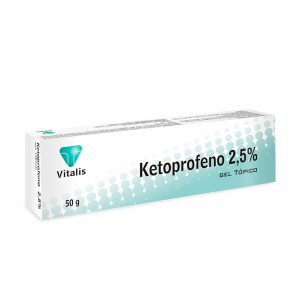 KETOFLEX 2.5% GEL TOP TX50G (KETOPROFENO) (VITALIS)
