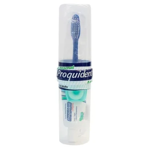 KIT PERSONAL ADULTO PROQUIDENT (CEPILLO+CREMA SONRIDENT TX25CC+ SEDA X12MTR) (PROQUIDENT)