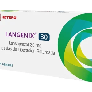 LANGENIX 30MG CX 14CAP DE LIBERACION RETARDADA (LANSOPRAZOL) (HETERO)
