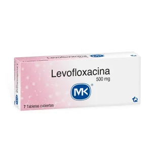 LEVOFLOXACINA 500MG CX7TAB RECUBIERTAS (TECNOQUIMICAS)