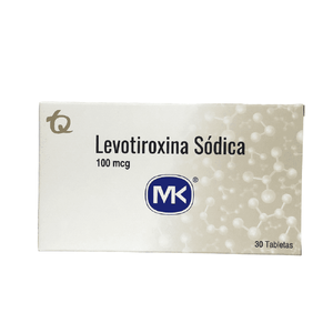 LEVOTIROXINA SODICA 100 MCG CX 30 TB (TECNOQUIMICAS)