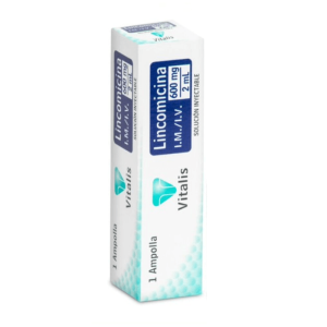 LINCOMICINA 600MG/2ML CX 1 AMP (VITALIS)