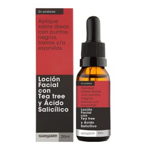 LOCION FACIAL CON TEA TREE Y ACIDO SALICILICO TX20ML(MEDICK LTDA)