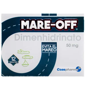 MARE OFF 50MG CX12TAB (DIMENHIDRINATO)(MEDIBRAND)