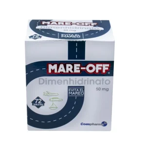 MARE OFF 50MG CX72TAB (DIMENHIDRINATO)(MEDIBRAND)