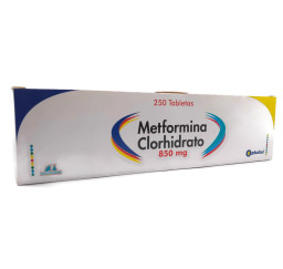 METFORMINA CLORHIDRATO 850MG CX250TB(OPHALAC)