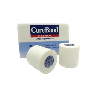 MICROPORE COLOR BLANCO 1"X10 YDA CX12 (CUREBAND)(TECNOQUIMICAS)