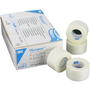 MICROPORO BLANCO 1/2" X10 YDAS BX1UND(1,25CMX9,1M) (3M COLOMBIA SAS)