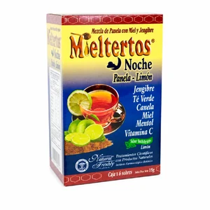 MIELTERTOS NOCHE PANELA-LIMON CX6 SOBRES(NATURAL FRESHLY)