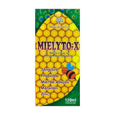 MIELYTO-X NIÑOS FX120ML JAR (JENGIBRE+PROPOLEO+MIEL+MARAÑON+ZINC)(MEDICAL FARMA LC)