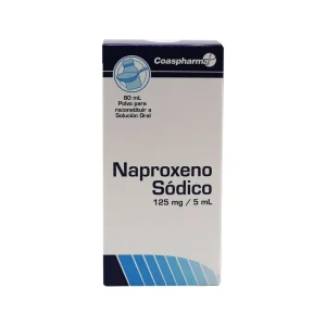 NAPROXENO 125MG/5ML FX80 ML SUSP (COASPHARMA)
