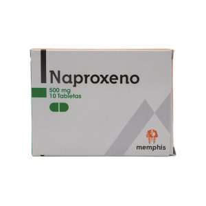 NAPROXENO 500MG CX10 TB (MEMPHIS)