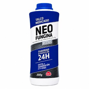 NEOFUNGINA TALCO PX200G (UNDECILENATO DE ZINC 20G+ ACIDO UNDECILENICO 2G)(LABORATORIOS NEO)