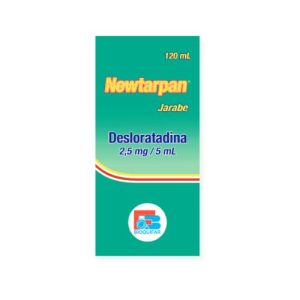 NEWTARPAN 2.5MG/5ML JAR FX120 ML (DESLORATADINA)(BIOQUIFAR)