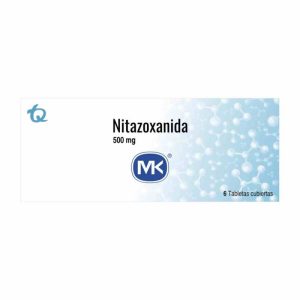 NITAZOXANIDA 500MG CX6 TAB CUBIERTAS(TECNOQUIMICAS)