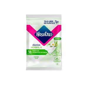 PAÑITOS HUMEDOS INTIMOS SENSITI-V PQX 16 UND(PRODUCTOS FAMILIA)