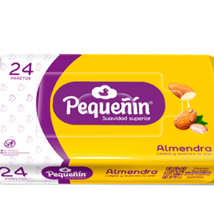 PAÑITOS HUMEDOS PEQUEÑIN ALMENDRAS PQX24(PRODUCTOS FAMILIA)